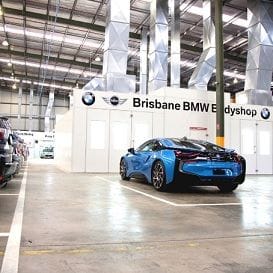BMW BODYSHOP DRIVES INTO NEW BRISBANE LOCATION BMW BODYSHOP DRIVES INTO NEW BRISBANE LOCATION